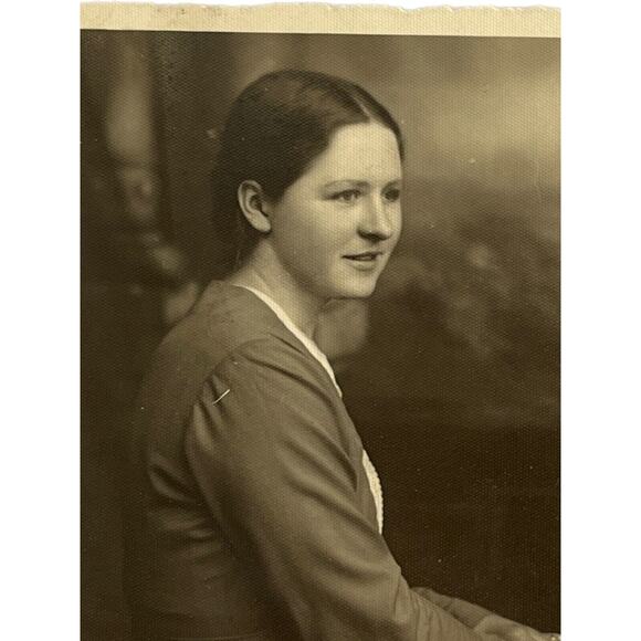 Antique Ephemera Early 1900s RPPC Postcard Handsome Important Couple Foreign SEE - Picture 3 of 5
